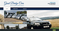 Desktop Screenshot of greatbridgecars.co.uk